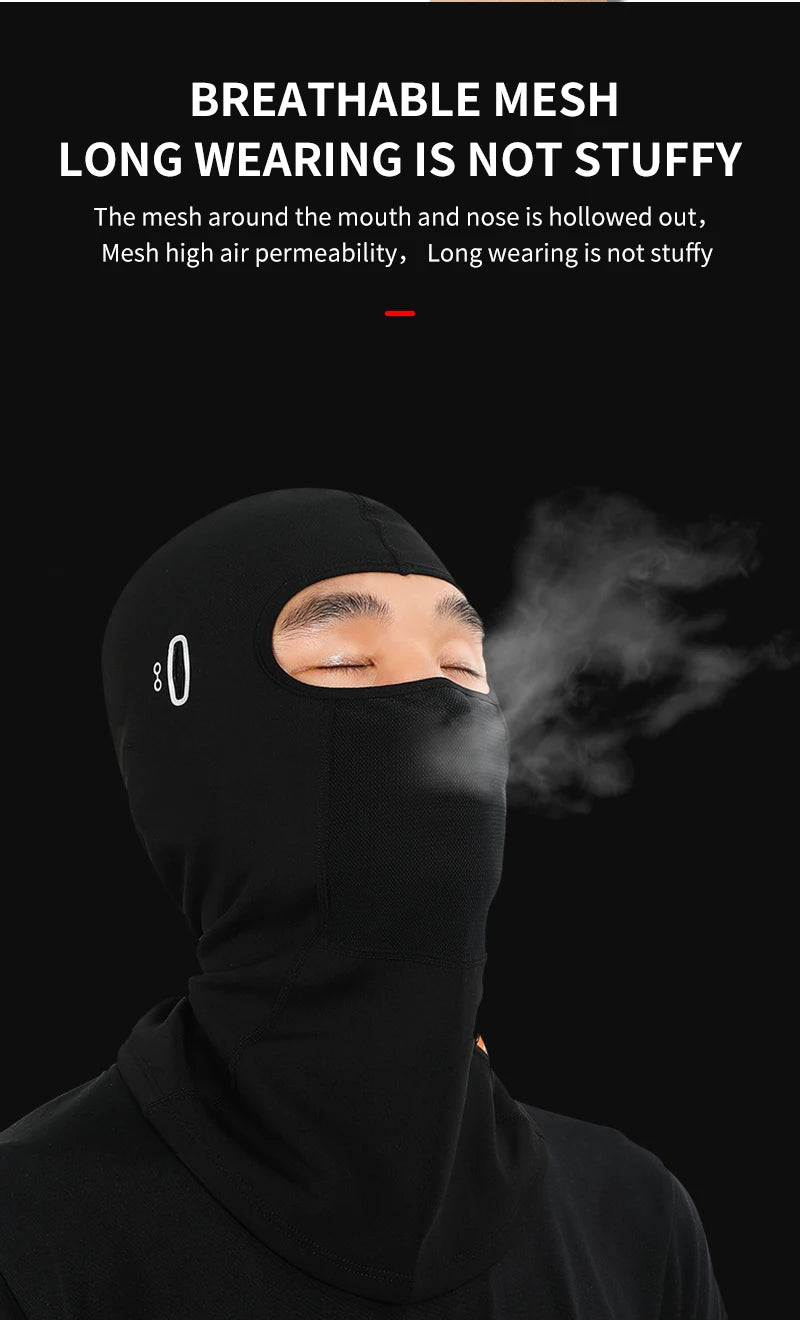 WEST BIKING Full Face Mask Warm Winter Scarf Balaclava Helmet Liner Fishing Skiing Hiking Bike Mask Windproof Breathable Headgea