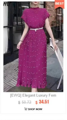 [EWQ] Sweet Women's Denim Dress Patchwork Contrasting Print Design Big Zise Casual Clothing Beautiful Sing Dresses 16O1075