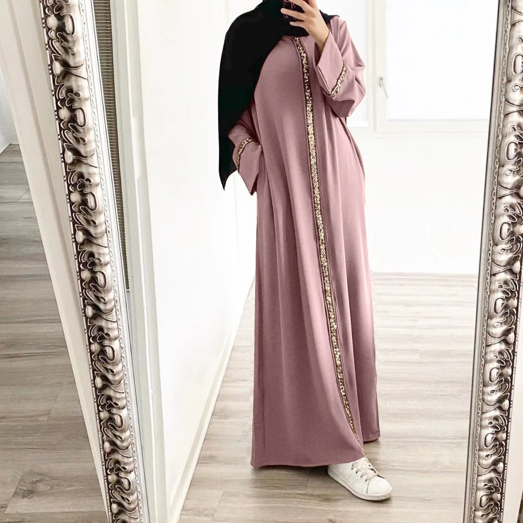Eid Muslim Dress for Women Ramadan Jalabiya Party Long Dresses Abaya Long Robe Morocco Dubai Abayas Kaftan Islam Vestidos Largos