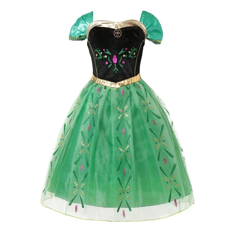 2 3 4 5 6 7 8 Years Summer Girls Dress Sleeveless Bow Elegant Little Princess Dress Piano Performance Costumes New Kids Clothes