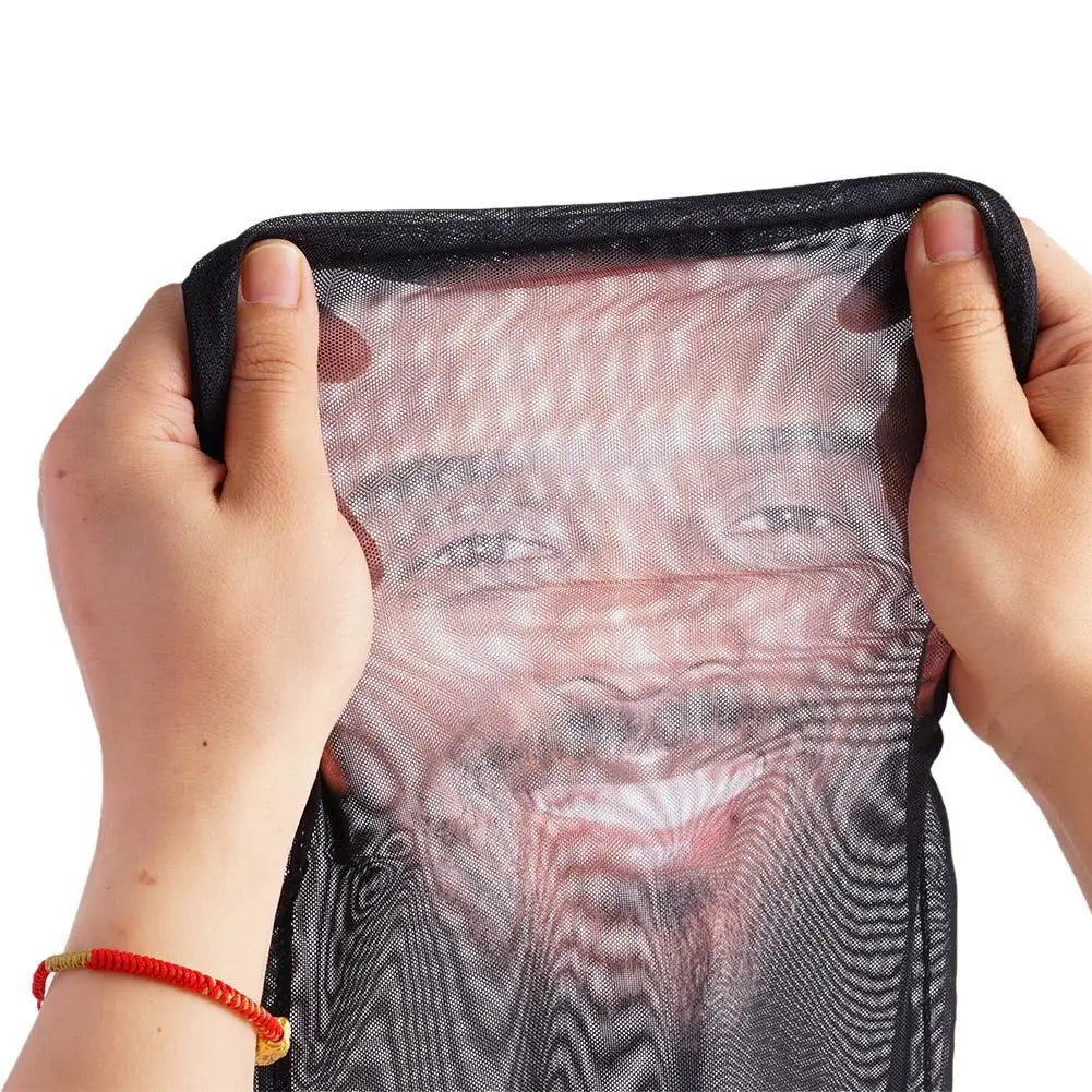 Full Face Mask Celebrity Ball-game Star Face Mask Simulation Kanye Shiesty Mesh Mask For Men Party Supplies Cosplay Props Novel