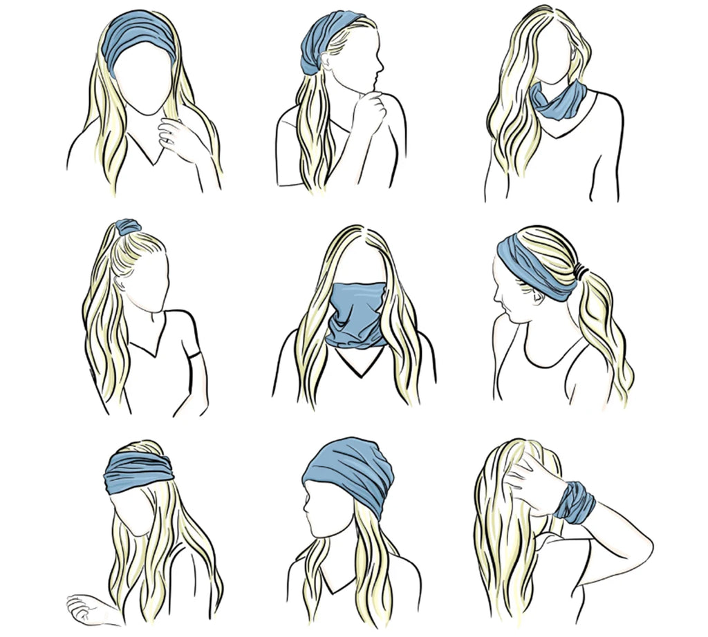 Cycling Face Mask Headwear Halloween Skull Wrap Scarf Warm Washable Headband Breathable Running Bandana Outdoor Sports Equipment