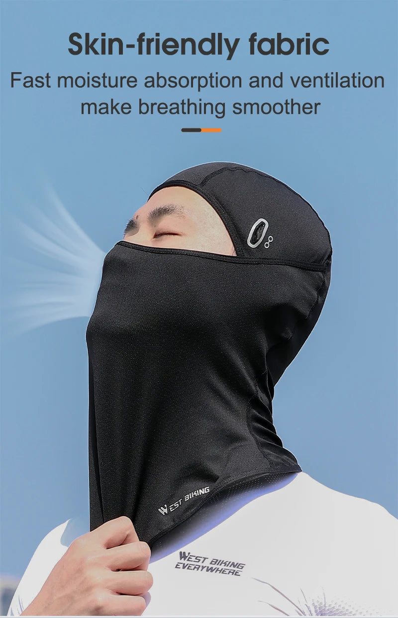 WEST BIKING Full Face Mask Warm Winter Scarf Balaclava Helmet Liner Fishing Skiing Hiking Bike Mask Windproof Breathable Headgea