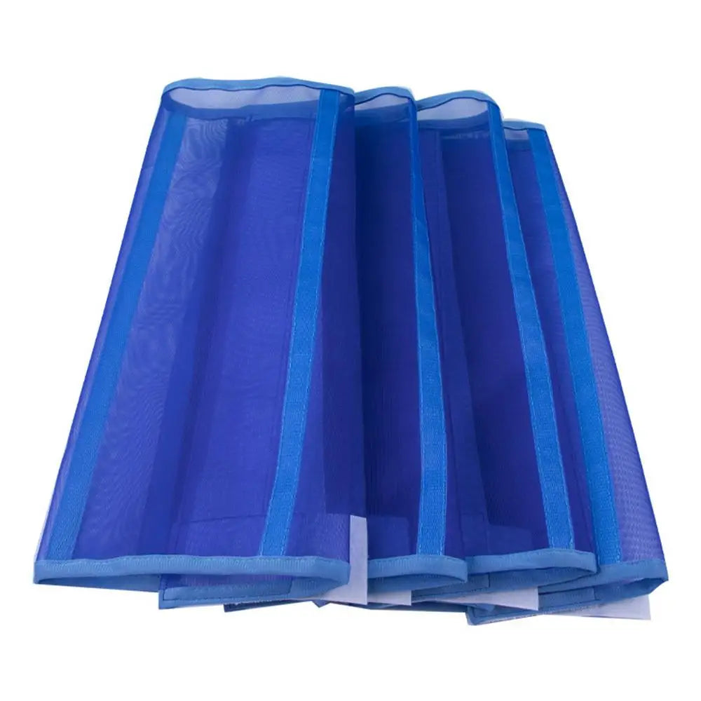 Horse Leg Guards 4 PCS Horse Leggins Reusable Fly Boots Fly Boots Horses Minimizes Leg Fatigue Reduces Stomping