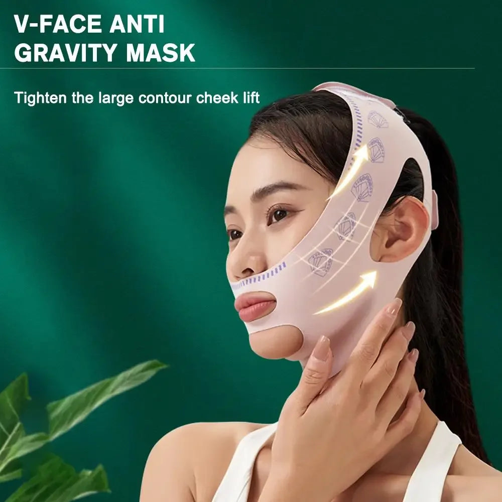 SUN Chin Cheek Slimming Bandage V Shaper V Line Lifting Mask Face Lifting Anti Wrinkle Strap Band Sleeping Mask Beauty Tool