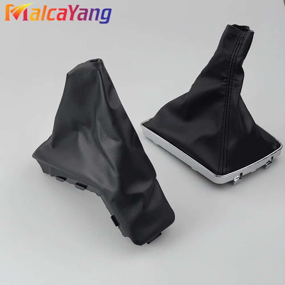 Top quality Gear Lever Shift Knob Boot Case Collar Parking Handbrake Cover For OPEL ASTRA III H 1.6 VAUXHALL 2004-2010