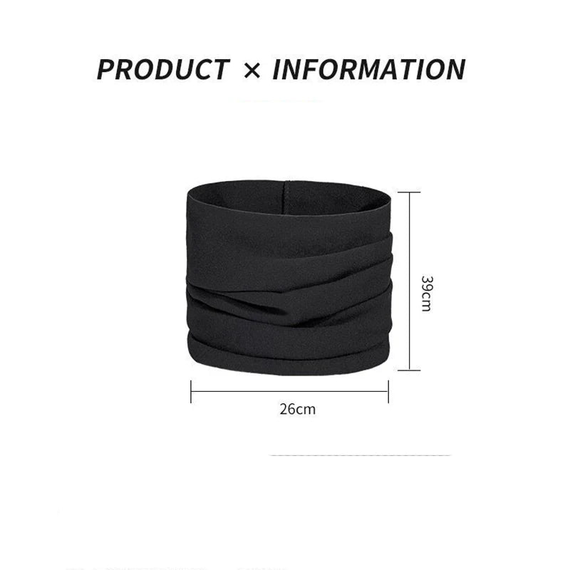 New Neck Cover Cycling Scarf Neck Protection Small Scarf Men's Face Mask Outdoor Windproof Scarves Party Gift