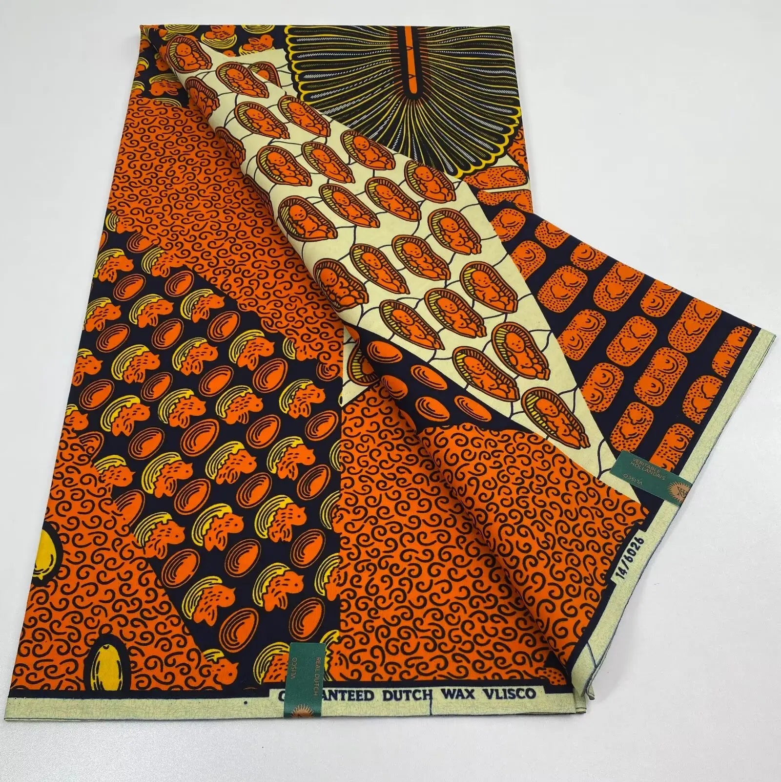 2024 NEW Original Wax High Quality Africain Print Wax Fabric Tissue Wax 100% Cotton 6 yards a pieces for women dress