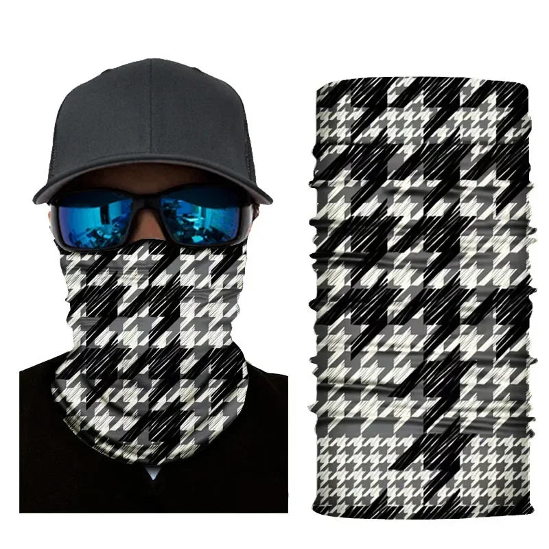 3D Fashion Cycling Face Mask Riding Scarf Breathable Seamless Neck Gaiter Women Bandana Headwear Headband Snood Ski Masks