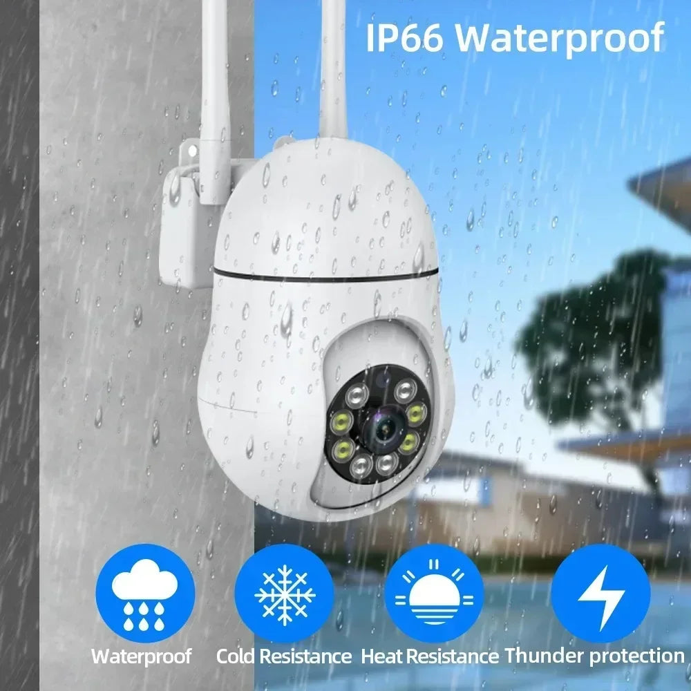Tuya 5MP Wifi Camera Indoor 360 PTZ Pet Baby Monitor IR Night Vision Ai Detect P2P Surveillance IP Cameras With Tuya Smart Life