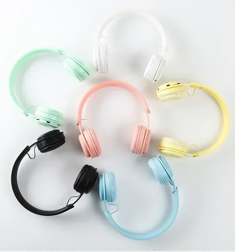 Bluetooth 5.0 Stereo Y08 Headset Headset Folding Wireless Sports Earphone Gaming Headsets Over-ear Headphones for Android ios