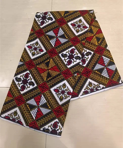 2024 NEW Original Wax High Quality Africain Print Wax Fabric Tissue Wax 100% Cotton 6 yards a pieces for women dress