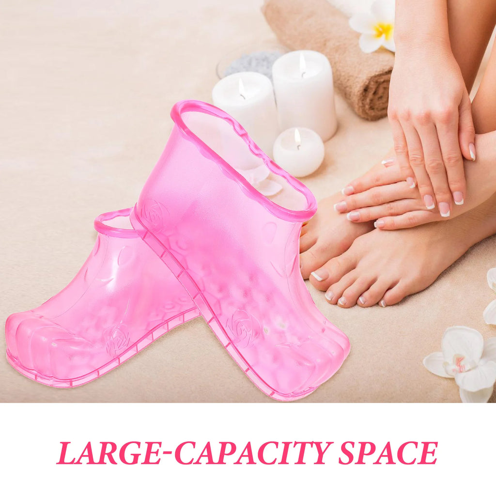 Foot Bath Shoes Bathing Boots Soaking Container Massager Care Home Pvc Practical