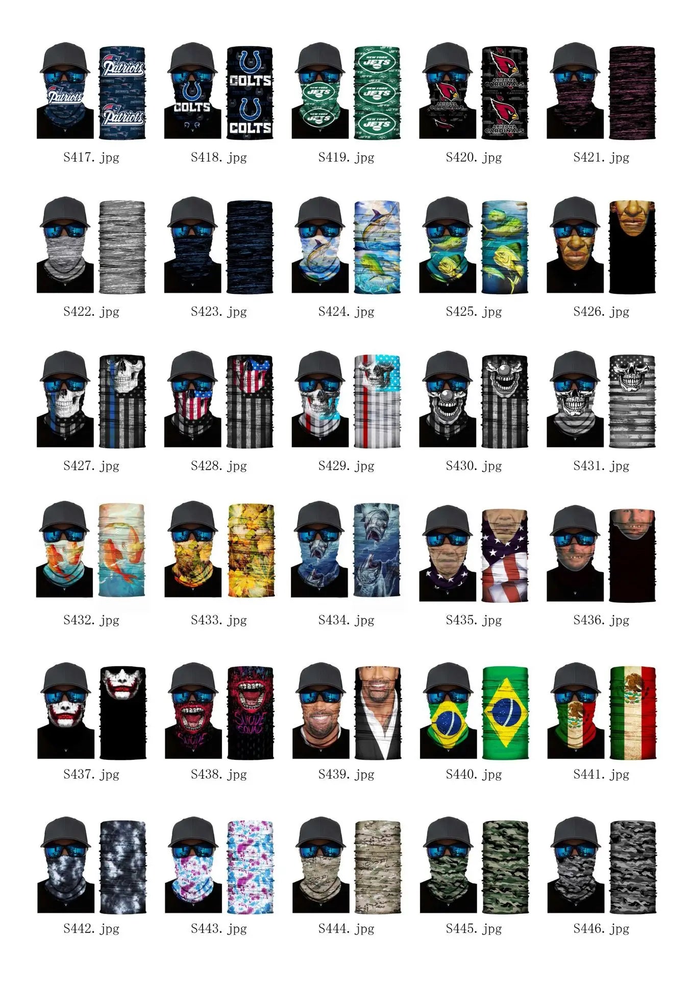3D Fashion Cycling Face Mask Riding Scarf Breathable Seamless Neck Gaiter Women Bandana Headwear Headband Snood Ski Masks