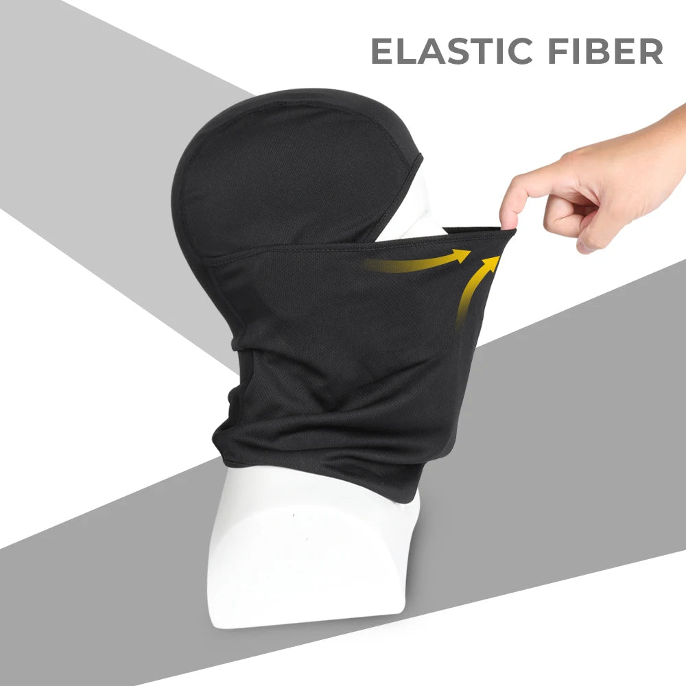 3PCS Breathable Balaclava Hoodie Quick-drying Cap Outdoor Sport Full Face Mask Hiking Camping Fishing Cycling Beanies Hat Summer