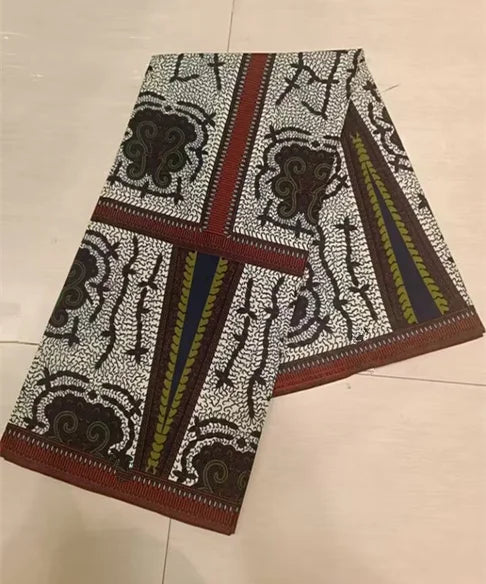 2024 NEW Original Wax High Quality Africain Print Wax Fabric Tissue Wax 100% Cotton 6 yards a pieces for women dress