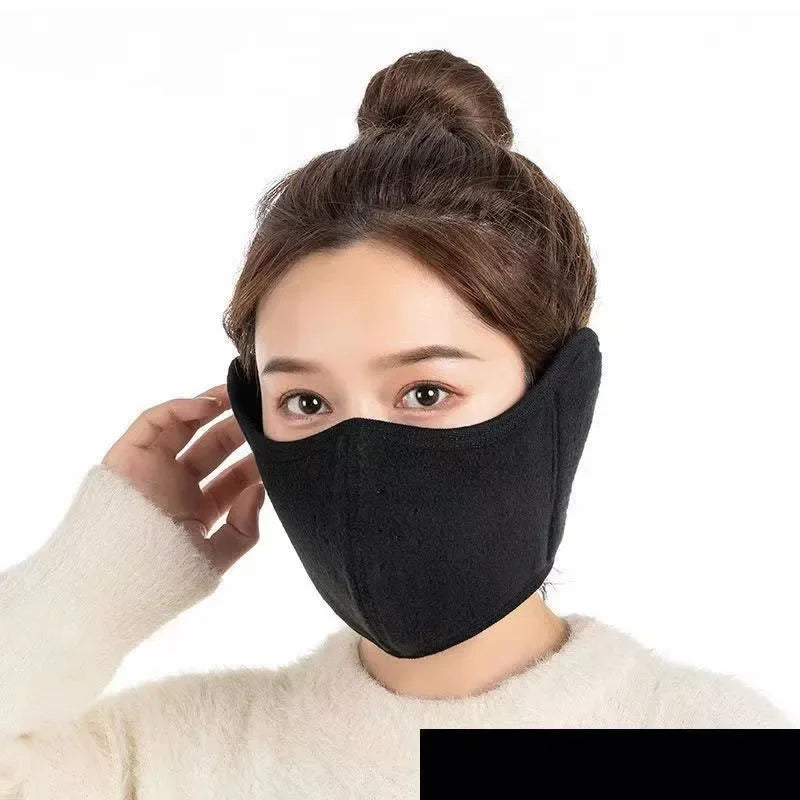 Bicycle Face Mask Outdoor Skiing and Cycling Thermal Windproof Ear Mask Motion Breathable Riding and Cold Proof Mask in Winter