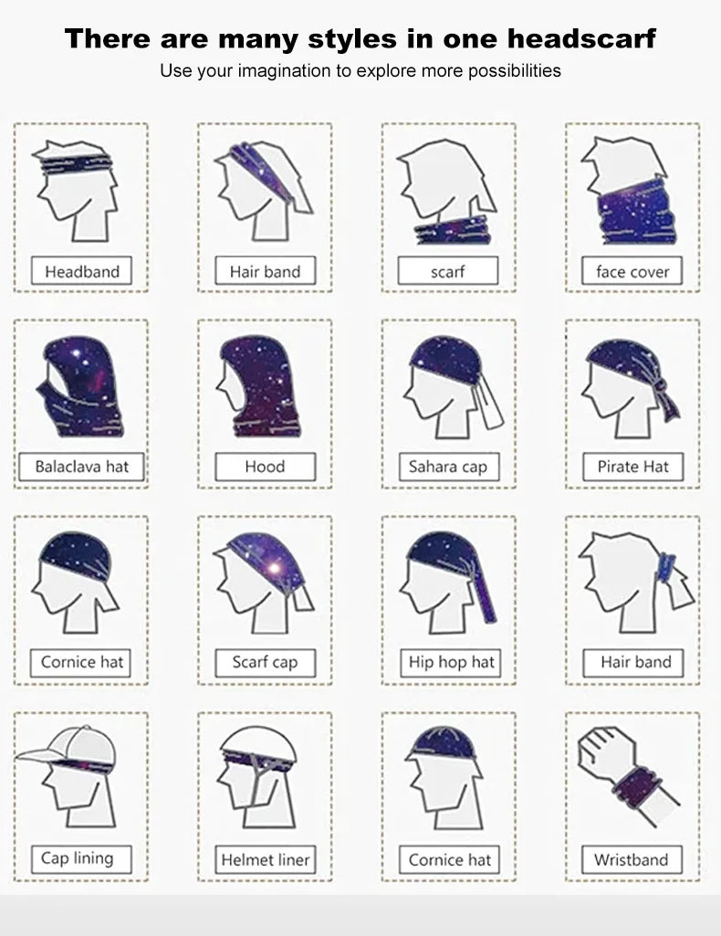 Cycling Face Mask Absorb Sweat Breathable Fishing Training Sport UV Face Scarf Neck Gaiter Summer Face Bandana