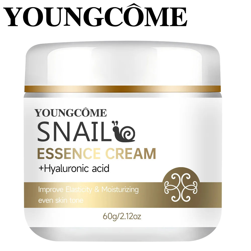 2pcs Snail essence cream with hyaluronic acid,Retinol Moisturizing Firming Lightening Repairing Smooth Skincare Whitening Creams