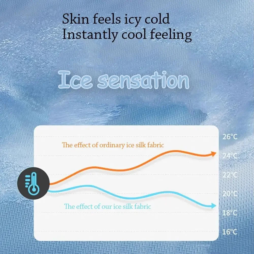 1PC 3D Ice Silk UPF50+ UV Protection Face Mask for Women Autumn Outdoor Cycling Hiking 360° Face Neck Cover Cool Balaclava Scarf