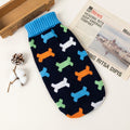 Christmas New Year Clothes for Cat Animal Print Breathable Pet Supplies Small Dog Sweater Keep Warm York Dog Winter Jacket