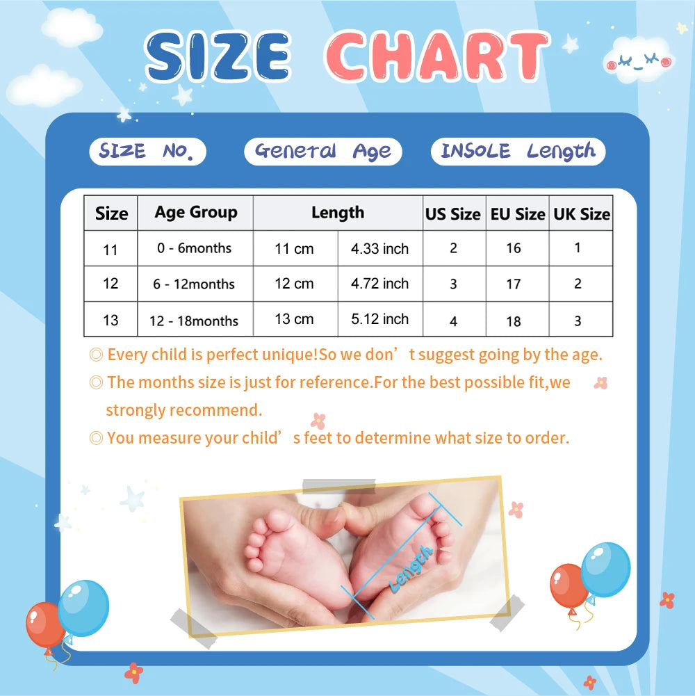 Infant Baby Girls Mary Jane Shoes Non-Slip Rubber Sole Ballet Slippers Princess Dress Wedding Shoes Newborn Crib Shoes First Wal