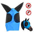 Anti-Mosquito Horse Full Face Protection Anti-Worms Mesh Mask with Nasal Cover Horse Face Mask Horse Riding Equestrian Equipment