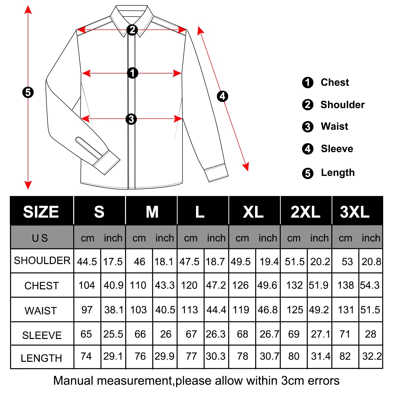 Polyester Dress Shirts for Men Black Solid Paisley Red Silver Long Sleeve Turn Down Collar Prom Social Men's Shirt