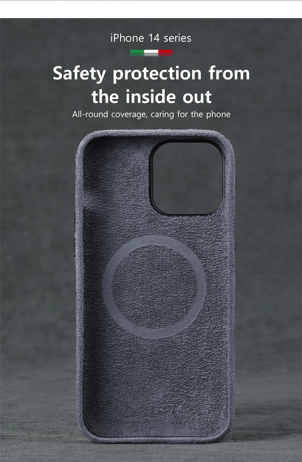 LANGSIDI Brand for Magsafe Phone Case for iPhone 13 mini 13 14 Pro Max 13pro Luxury Fabric protective shockproof fundas