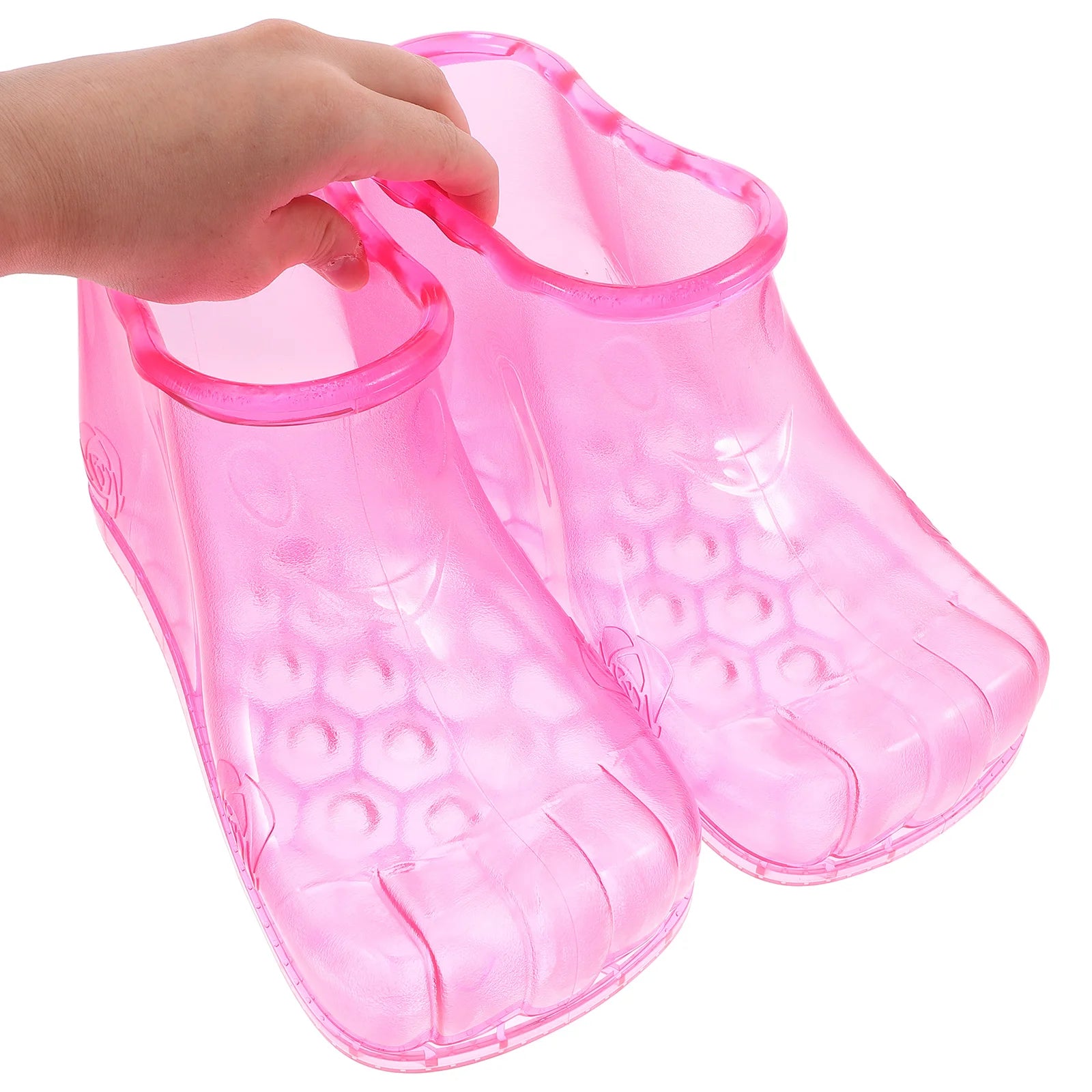 Foot Bath Shoes Bathing Boots Soaking Container Massager Care Home Pvc Practical
