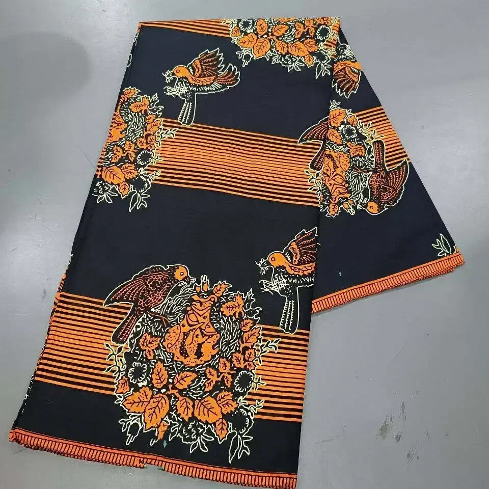 2024 NEW Original Wax High Quality Africain Print Wax Fabric Tissue Wax 100% Cotton 6 yards a pieces for women dress