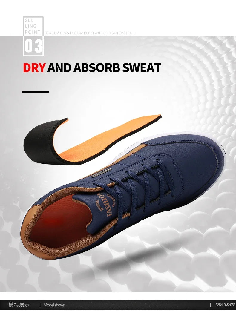 YRZL Men Shoes Sports Sneakers Shoes Non Slip Lightweight Lace Up Leisure Shoe Footwear Tennis Walking Men Shoes Masculino