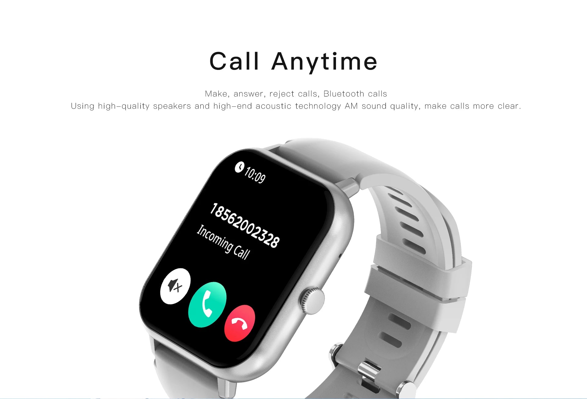 Dafit Luxury Men Smartwatch Wireless Call Smart Watch Fitness Clock Waterproof Sports Watches for Women IOS Android Phones 2025