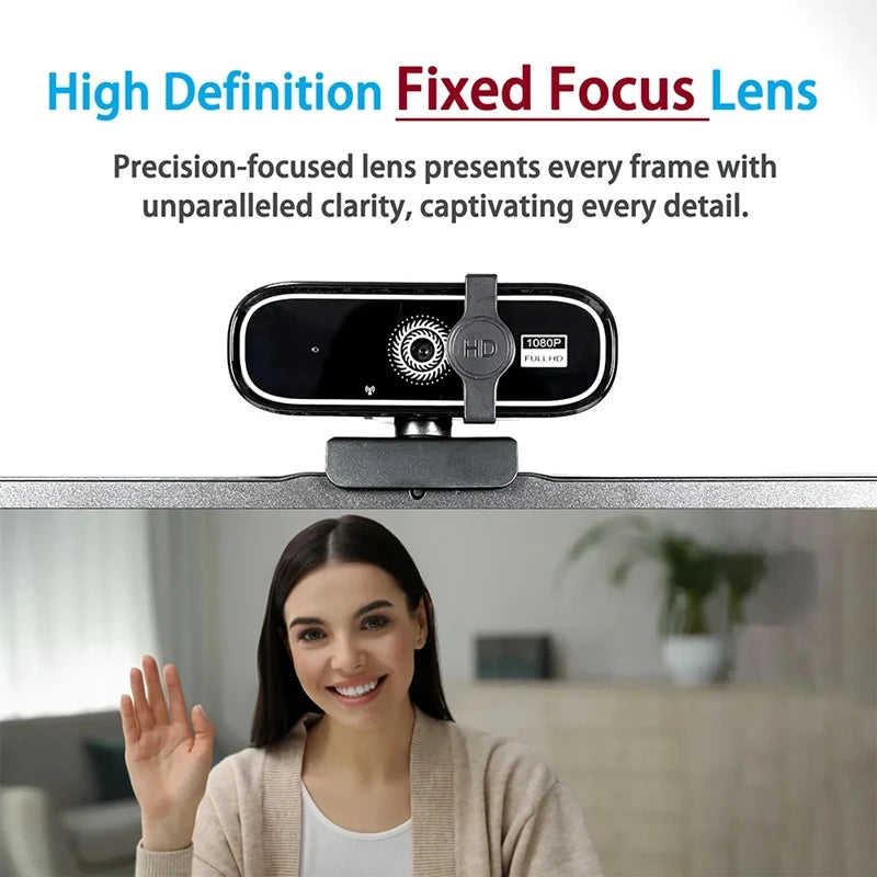 4K HD Mini Webcam With Microphone 2K Full HD Webcam 30fps Autofocus USB Web Cam For Auto Focus PC Laptop Video Shooting Camera