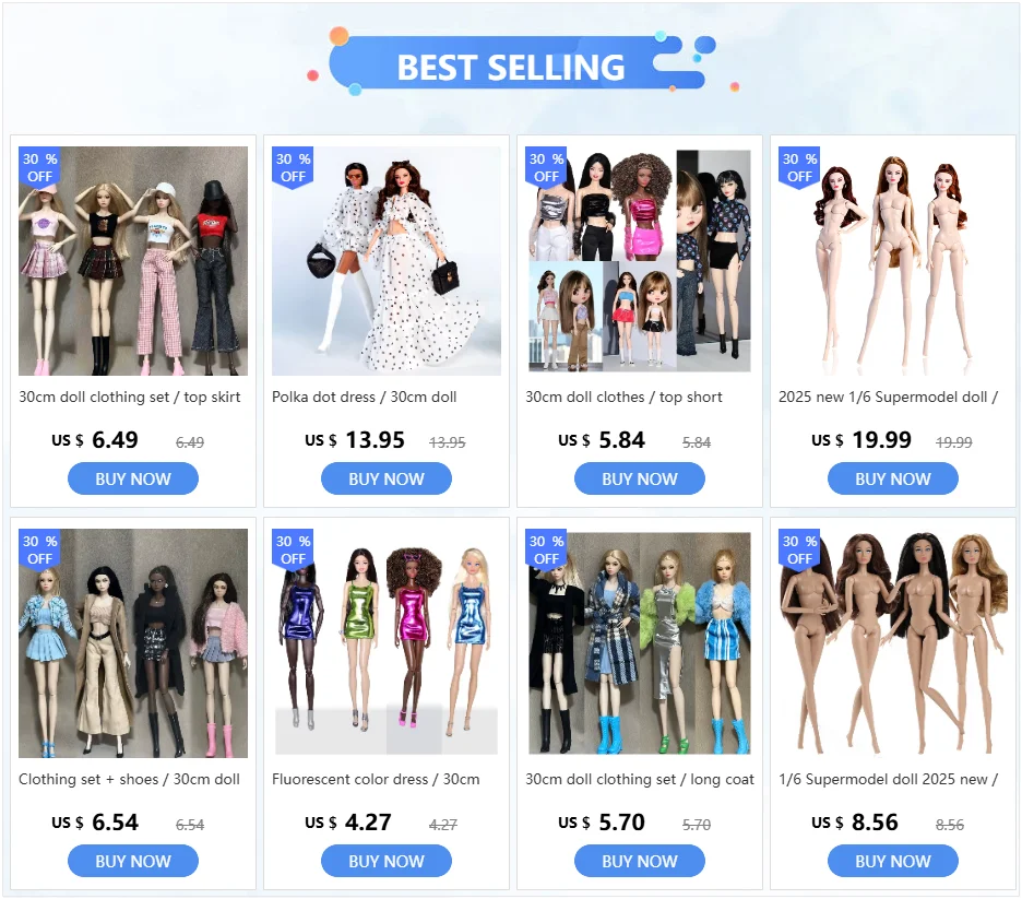 Gorgeous dress gown clothing / black clothes set + shoes / 1/6 Doll clothes suit outfit for 30cm Xinyi FR ST PP BB Doll