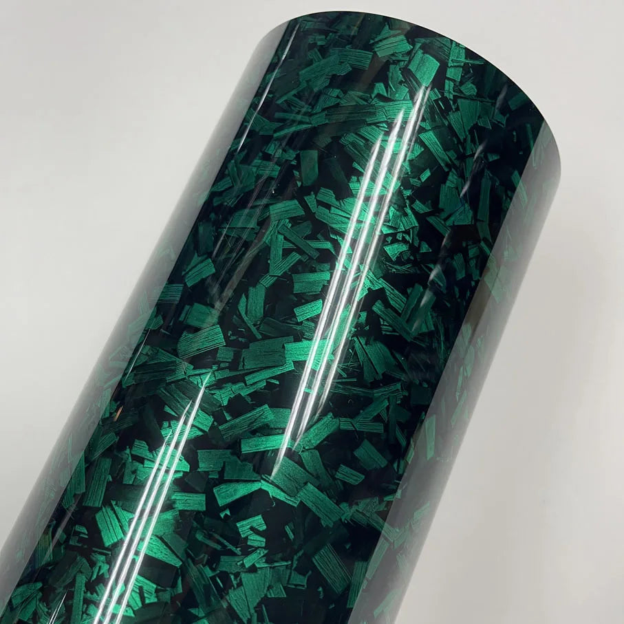 50cm*100cm PET Glossy Carbon Fiber Forged Black blue Red Vinyl Wrap Films Car Motorcycle Self Adhesive Body Film Stickers Auto