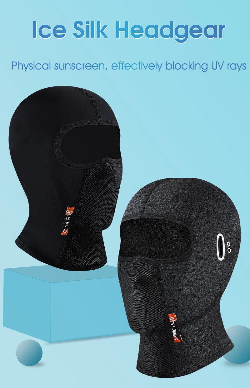 WEST BIKING Full Face Mask Warm Winter Scarf Balaclava Helmet Liner Fishing Skiing Hiking Bike Mask Windproof Breathable Headgea