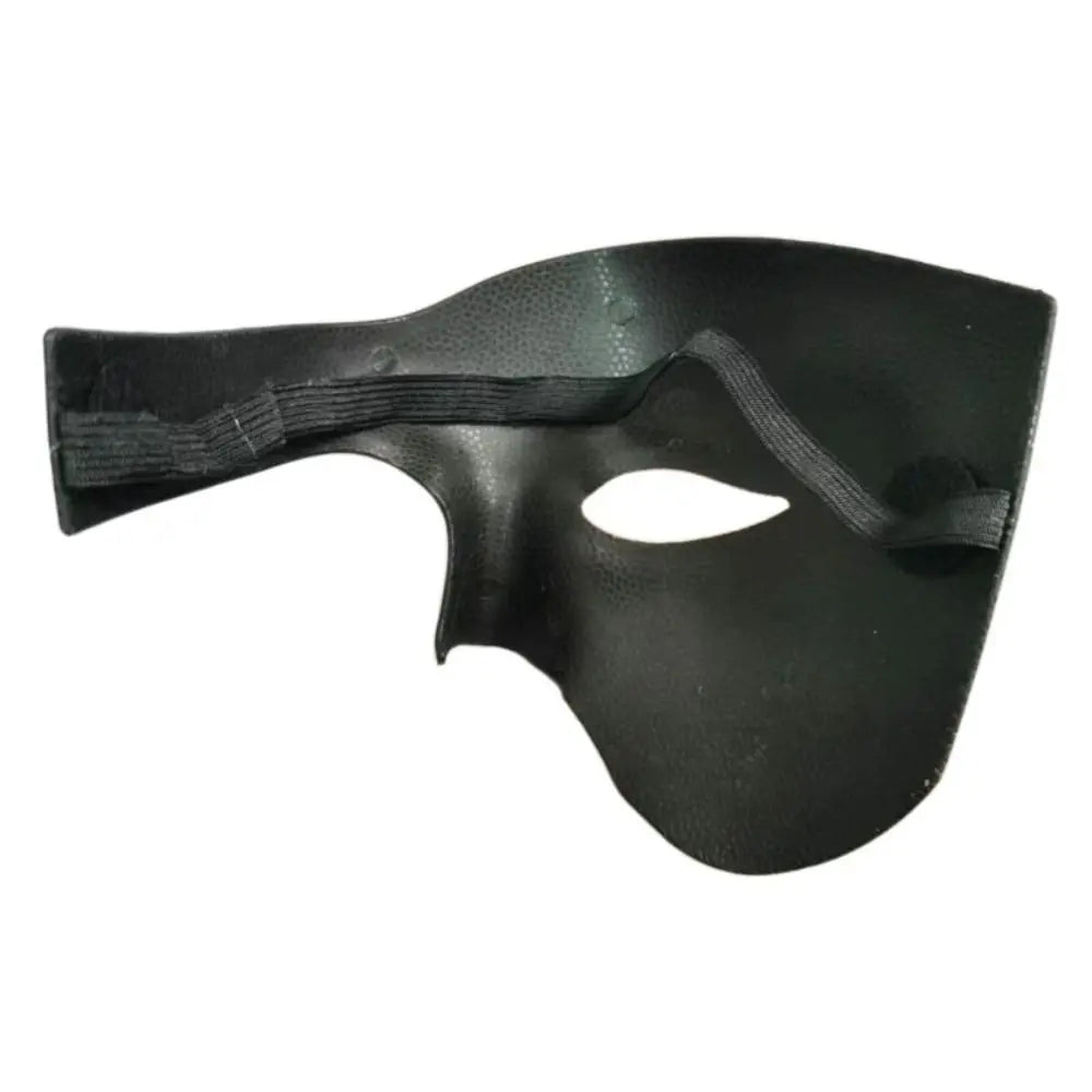 High Quality Plastic Masquerade Cosplay Masks Lightweight Durable Phantom Half Face Mask Thickened Carnival Costume Props