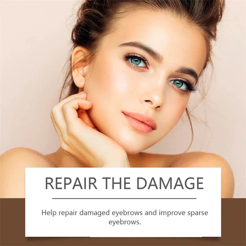 Eyebrow Growth Serum Eyelash Hair Growth Anti Hairs Loss Product Prevent Baldness Fuller Thicker Lengthening Eyebrow Makeup 30ml