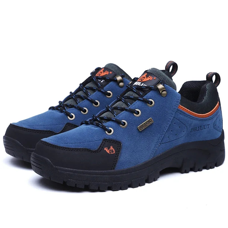 Men Leather Casual Shoes Winter Warm Fur Non Slip Sneakers Women Suede Walk Footwear Jeans Boy Lace Up Spring Cowboy Shoe Summer